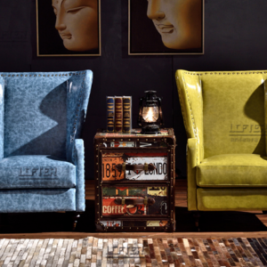 Vintage - inspired High - back Seating Set