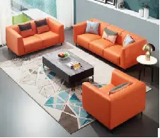 Vibrant Orange Seating Collection