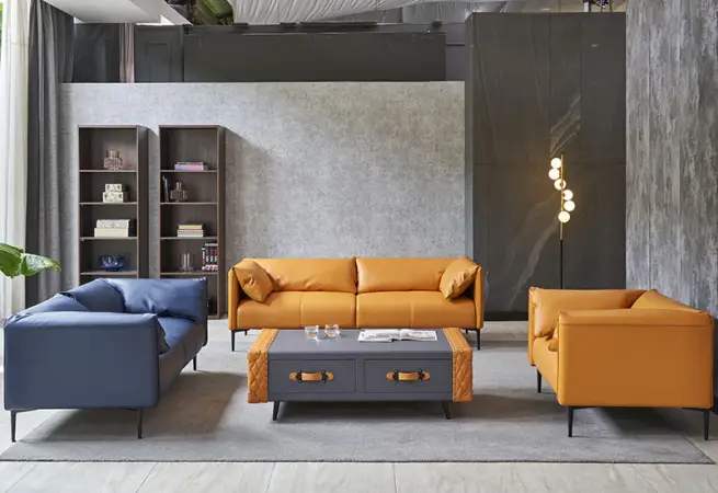 Modern Comfortable Living Room Sofa Set