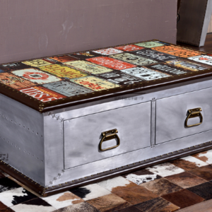 Industrial - chic Multicolor Drawer Chest