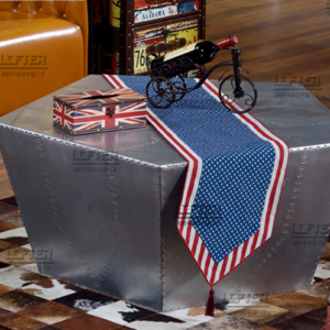 Unique Square Metal Decorative Table