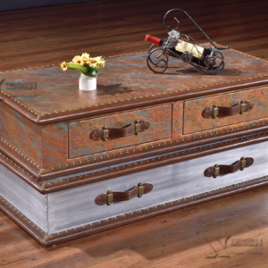 Retro - inspired Decorative Drawer Unit